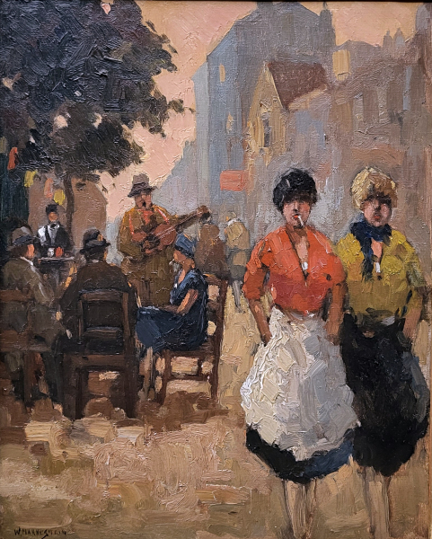 Jan Knikker sr., Markestein, olieverf op linnen, afmeting 40x50cm doekmaat, 1500,- euro, nr. 57